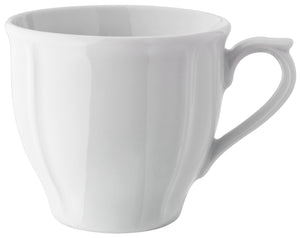 filiżanka do kawy Amely; 200ml, 8.5x7.4 cm (ØxW); biały; okrągły; 6 sztuka / opakowanie