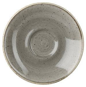 Espresso Untere Stonecast Peppercorn; 11.8 cm (Ø); szary/brązowy; okrągły; 12 sztuka / opakowanie