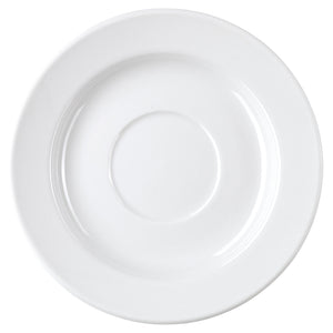 spodek do filiżanki do espresso Rondon; 12 cm (Ø); biały; okrągły; 6 sztuka / opakowanie