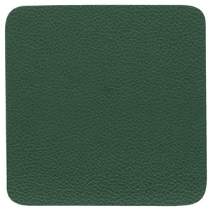 Untersetzer Kaja eckig; 11x11 cm (SxD); ciemny zielony; kwadrat; 4 sztuka / opakowanie