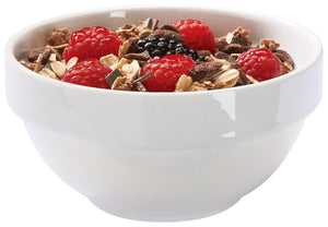 miska porcelanowa Sao Paulo; 350ml, 12x6 cm (ØxW); biały; okrągły; 6 sztuka / opakowanie