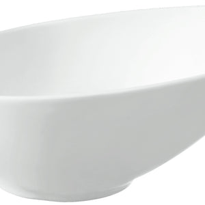 miska Contrast owalna; 900ml, 20.5x18.5x9 cm (DxSxW); biały; owalny; 4 sztuka / opakowanie