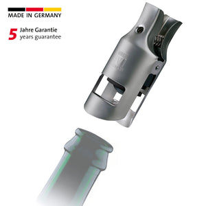 Sektflaschenverschluss Tappa Premium Edition; 8.9x3.9x4.4 cm (DxSxW); srebro