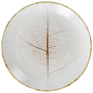 Teller flach Pianta; 20.5 cm (Ø); biały/brązowy; okrągły; 6 sztuka / opakowanie