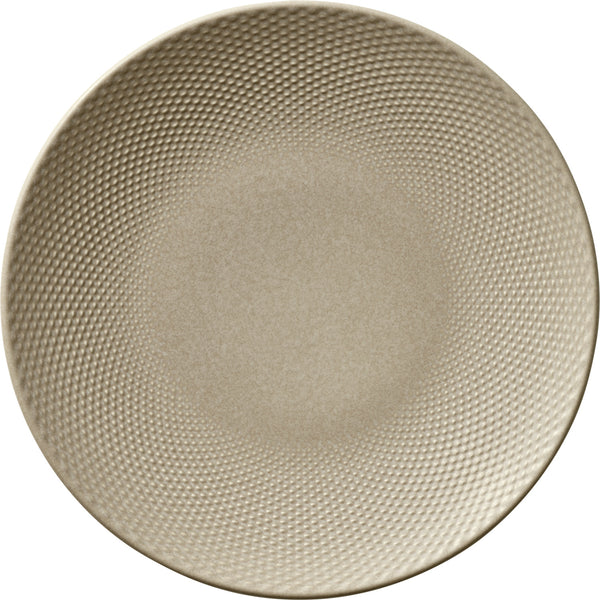 Teller flach Pine Relief rund coup; 28x3 cm (ØxW); beżowy; okrągły; 6 sztuka / opakowanie