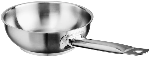 patelnia sauteuse Professional bez pokrywy; 2000ml, 20x7.5 cm (ØxW); srebro; stożkowy