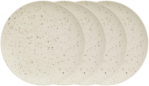 talerz płaski Alessia; 30 cm (Ø); beżowy; okrągły; 4 sztuka / opakowanie
