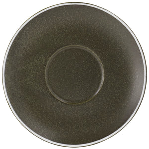 spodek pod miseczkę Ossora; 22.5x1.5 cm (ØxW); ciemny taupe; okrągły; 4 sztuka / opakowanie