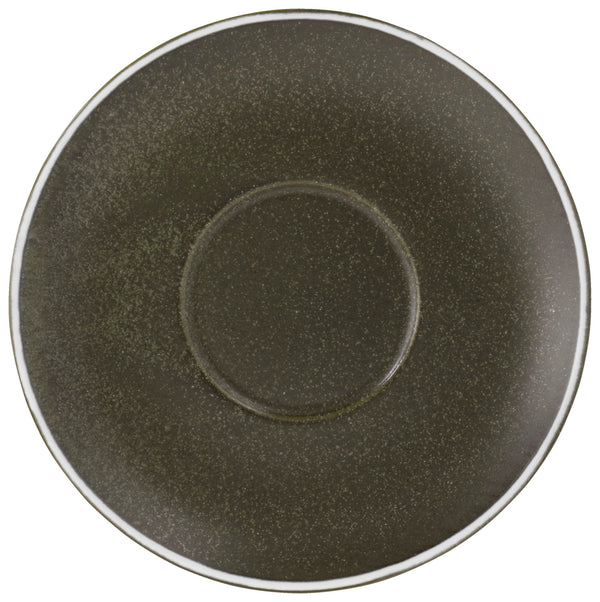 spodek pod miseczkę Ossora; 22.5x1.5 cm (ØxW); ciemny taupe; okrągły; 4 sztuka / opakowanie