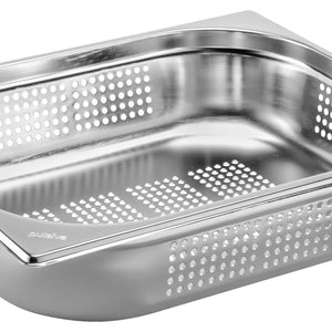 pojemnik GN Basic 1/2 perforowana; Größe GN 1/2, 4000ml, 32.5x26.5x6.5 cm (DxSxG); srebro