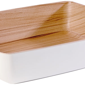 miska Frida 1/2 GN; Größe GN 1/2, 4000ml, 32.5x26.5x7.5 cm (DxSxW); biały/naturalny; prostokątny