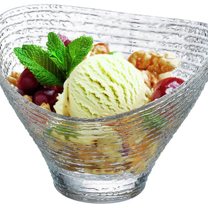Eisbecher Jazzed Frozen Glasschale; 14x9 cm (ØxW); transparentny; 6 sztuka / opakowanie