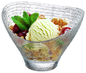 Eisbecher Jazzed Frozen Glasschale; 14x9 cm (ØxW); transparentny; 6 sztuka / opakowanie