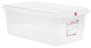 pojemnik GN z tworzywa sztucznego Dena 44927; Größe GN 1/1, 28000ml, 53x32.5x20 cm (DxSxG); transparentny; 6 sztuka / opakowanie