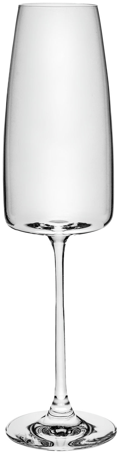 kieliszek do szampana Lotta ze znacznikiem pojemności; 340ml, 4.8x25 cm (ØxW); transparentny; 0.1 l Füllstrich, 6 sztuka / opakowanie