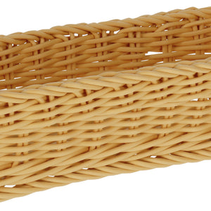 kosz na sztućce Igato; 25x10x6 cm (DxSxW); beżowy