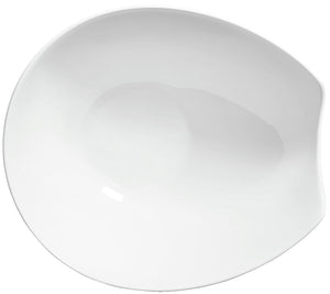 miska Contrast owalna; 900ml, 20.5x18.5x9 cm (DxSxW); biały; owalny; 4 sztuka / opakowanie