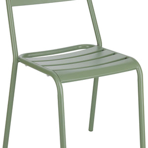 Outdoor Stapelstuhl Sentra; 57x47x83 cm (SxGxW); zielony; 4 sztuka / opakowanie