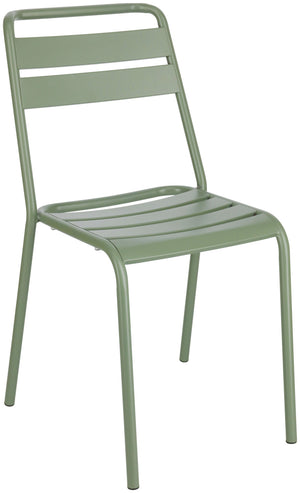 Outdoor Stapelstuhl Sentra; 57x47x83 cm (SxGxW); zielony; 4 sztuka / opakowanie