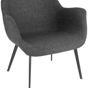 Loungesessel Limea; 78x62x72 cm (SxGxW); siedzisko antracyt