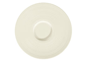 talerz płaski Skyline z szerokim rantem; 31 cm (Ø); biel kremowa; okrągły; 6 sztuka / opakowanie