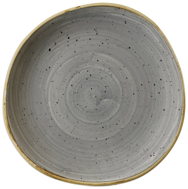 talerz płaski Stonecast Peppercorn organiczny; 21 cm (S); szary/brązowy; organiczny; 12 sztuka / opakowanie