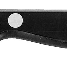 nóż do obierania POM; Klingenlänge 6.5 cm, 16.5 cm (D); czarny