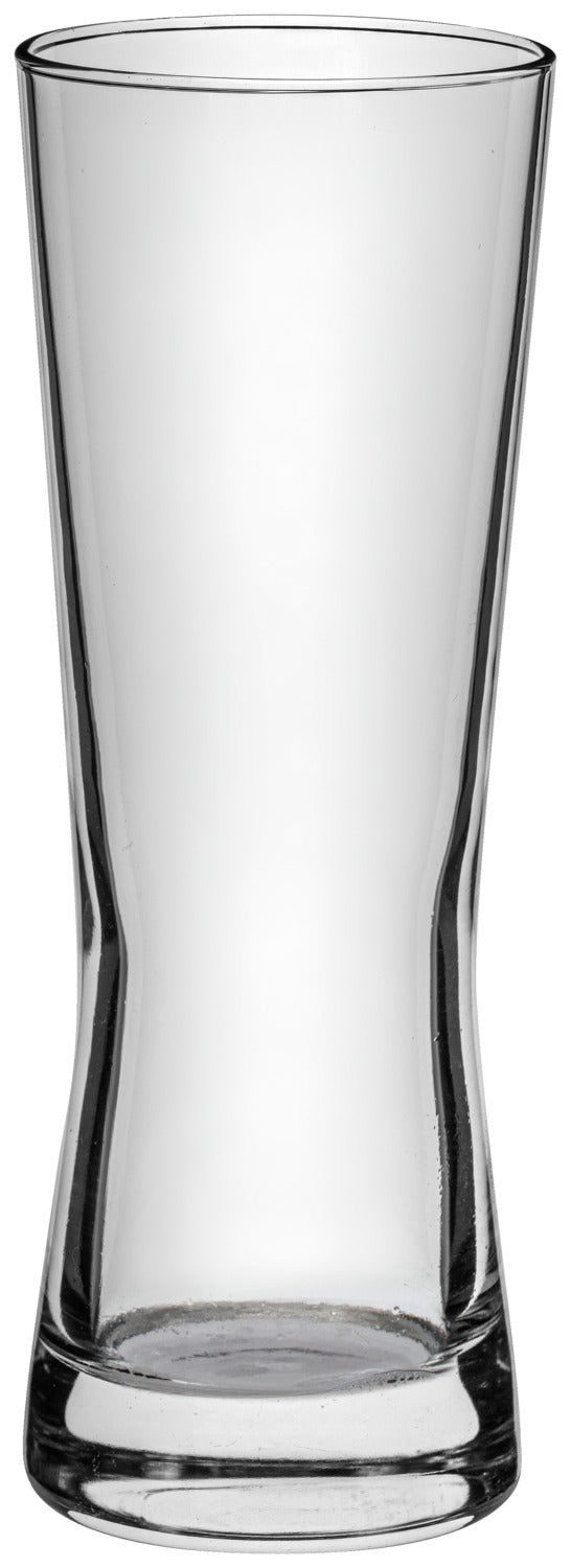 szklanka do piwa Monaco; 270ml, 6.3x17.4 cm (ØxW); transparentny; 0.2 l Füllstrich, 6 sztuka / opakowanie