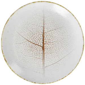 Teller flach Pianta; 24.5 cm (Ø); biały/brązowy; okrągły; 6 sztuka / opakowanie