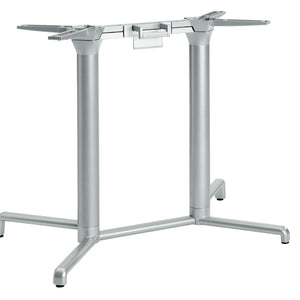 podstawa Double Scudo; 52x87x71 cm (SxDxW); srebro