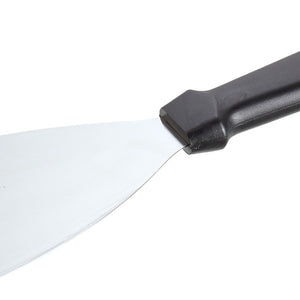 szpachla do smażenia Basic; Klingenlänge 10 cm, 24.5x11.8 cm (DxS); srebro/czarny