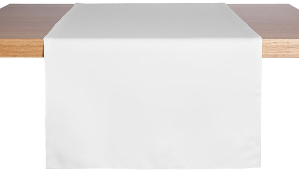 bieżnik Countryline; 40x130 cm (SxD); biały; prostokątny; 10 sztuka / opakowanie