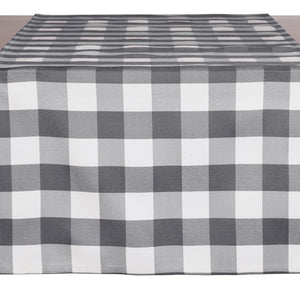 bieżnik Countryline; 40x130 cm (SxD); szary; prostokątny; 2 sztuka / opakowanie