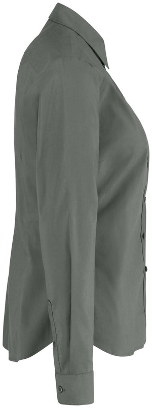 Bluse Langarm Porter Regular Fit; Kleidergröße 44; ciemny szary