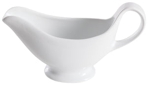 sosjerka z porcelany Nor; 300ml, 21x8x13 cm (DxSxW); biały; 4 sztuka / opakowanie