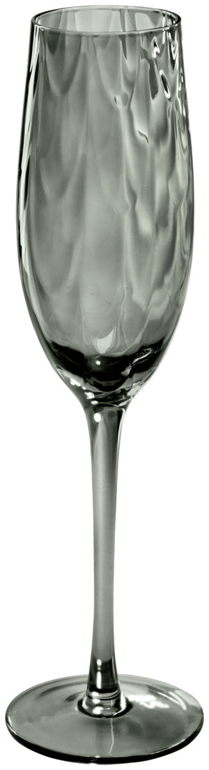 Sektglas Benice; 260ml, 5x25.3 cm (ØxW); szary; 4 sztuka / opakowanie