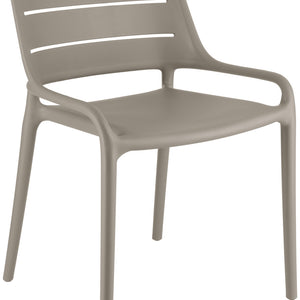 Kunststoff Stuhl Rylon; 52x51.5x82.5 cm (SxGxW); taupe; 4 sztuka / opakowanie