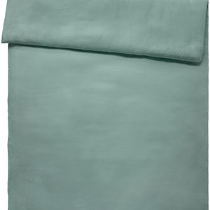 poszwa na kołdrę Libra muślin; 140x200 cm (SxD); niebieski przydymiony