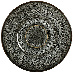 spodek do filiżanki do kawy Nano; 16.5 cm (Ø); czarny; okrągły; 6 sztuka / opakowanie