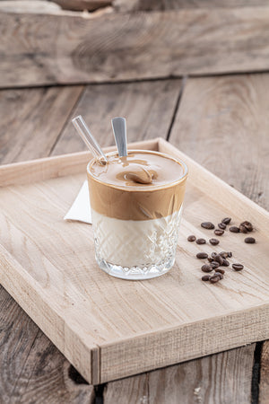 szklana słomka Liya zestaw 7-cz.; 1x15 cm (ØxD); transparentny