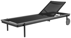 Sonnenliege Rivan; 202x75.5x33 cm (DxSxW); siedzisko antracyt