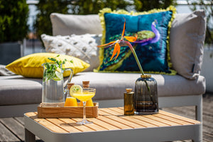 karafka Tarik; 1300ml, 9x20 cm (ØxW); transparentny; okrągły; 1 l Füllstrich