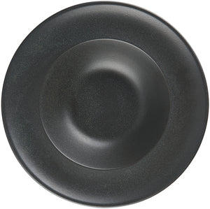 talerz do makaronów Masca; 500ml, 26.5x5.5 cm (ØxW); czarny; okrągły; 6 sztuka / opakowanie