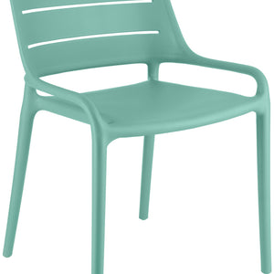 Kunststoff Stuhl Rylon; 52x51.5x82.5 cm (SxGxW); niebieski; 4 sztuka / opakowanie