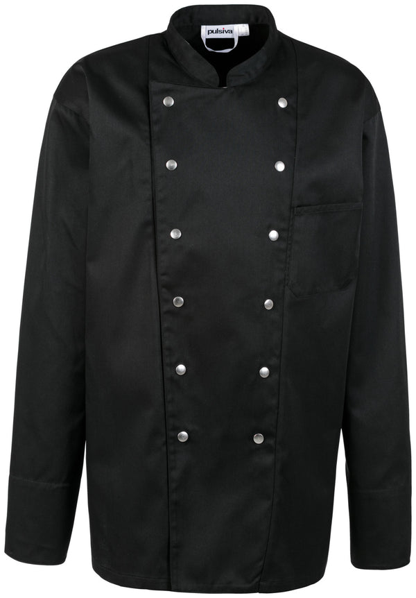 bluza kucharska męska Diego długi rękaw; Kleidergröße 64; czarny