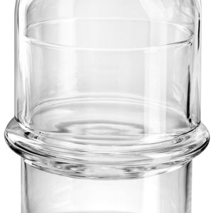 mini klosz Villa Patisserie; 460ml, 6.9x16 cm (ØxW); transparentny