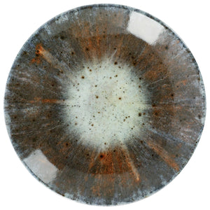 Teller flach  Saturnus; 16.5 cm (Ø); antracyt/zielony/pomarańczowy; okrągły; 6 sztuka / opakowanie