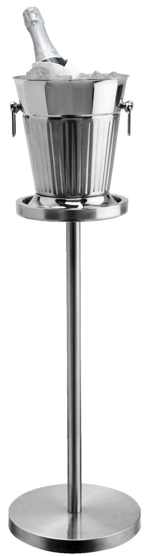 stojak do coolera do butelek Gamay; 26.5x65.5 cm (ØxW); srebro