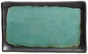 półmisek Dearborn z rantem; Größe GN 1/4, 26.5x16.2x2 cm (DxSxW); turkusowy; prostokątny; 3 sztuka / opakowanie