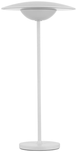 LED Tischleuchte Tower; 19x38 cm (ØxW); stelaż biały